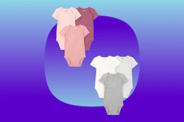 6-piece Carter's baby bodysuit set