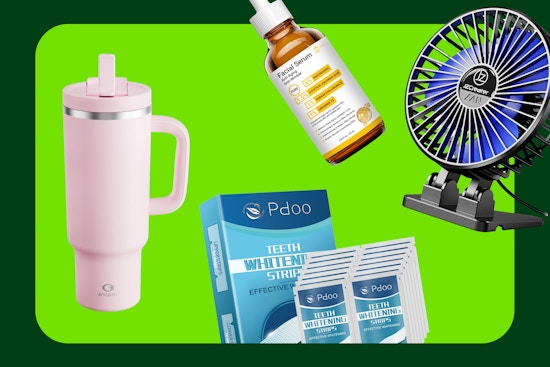 Best Deals Under $10 Today: Stainless Steel Tumbler, Desk Fan, and More