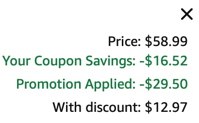 air compressor Amazon receipt