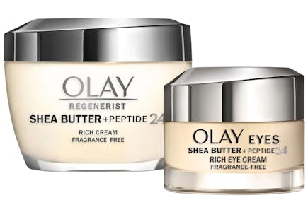 2 Olay Moisturizers