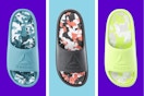 Three Women's Reebok Slide Sandals 