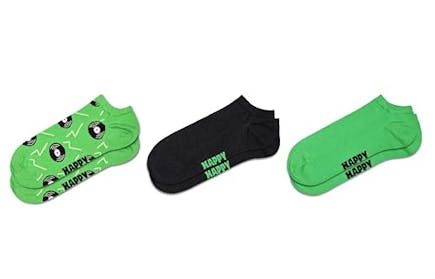 Vinyl Low Socks 3-Pack