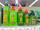 garnier styling products on walgreens shelf