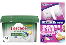 1 Mr. Clean + 1 Cascade