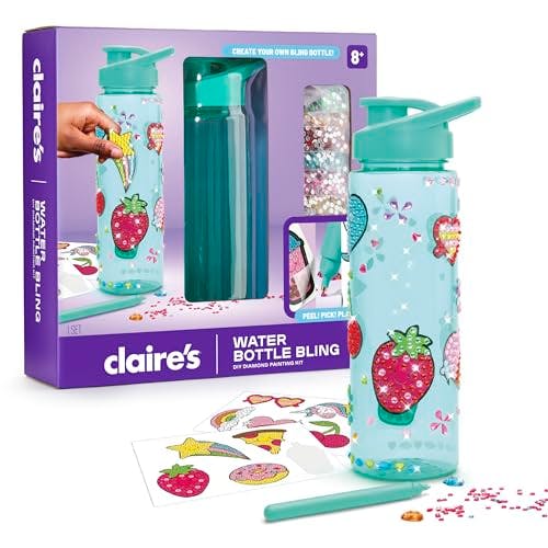 Claire's Water Bottle Decorating Set
