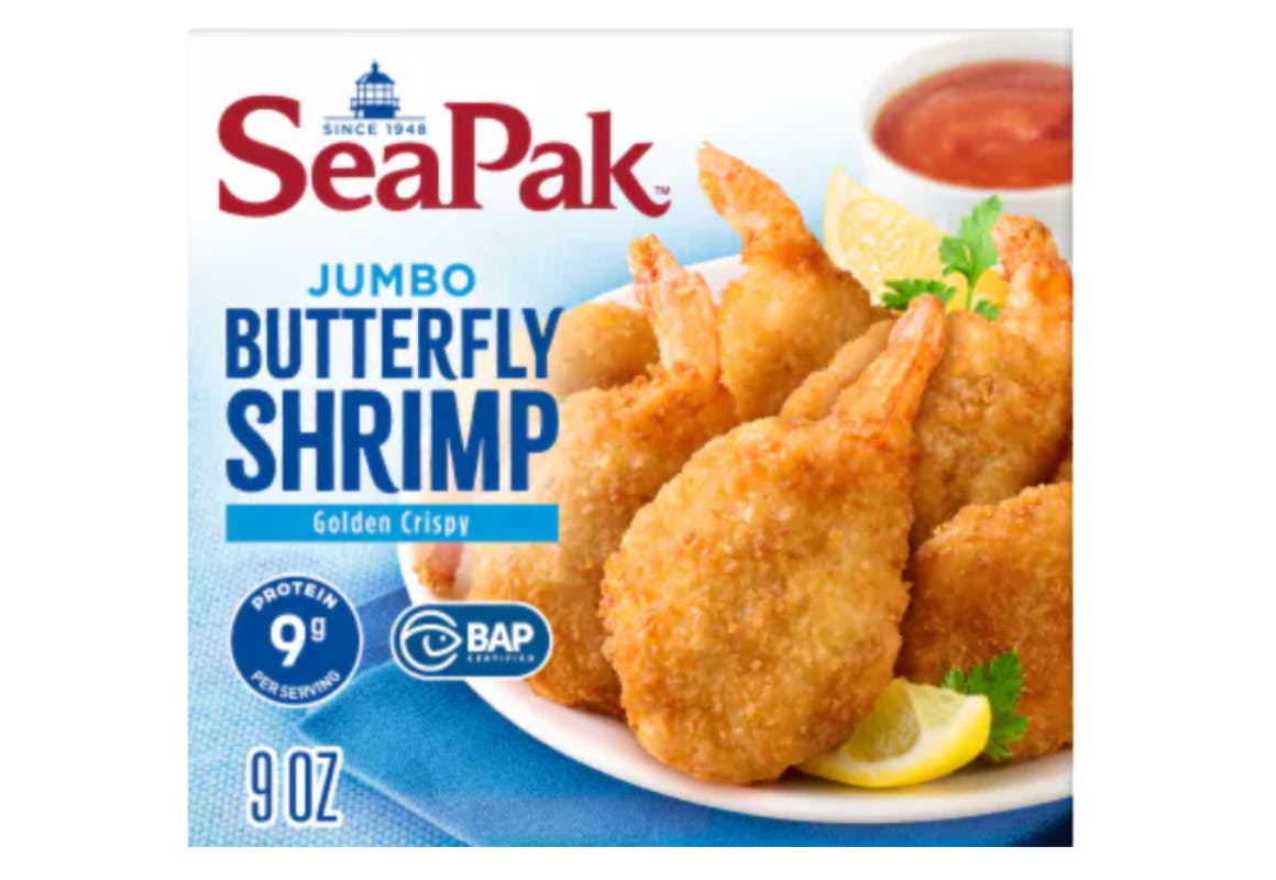 2 SeaPak Shrimp Boxes