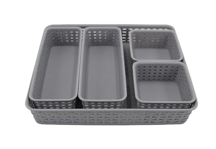 The Big One Plastic Storage Bin Set