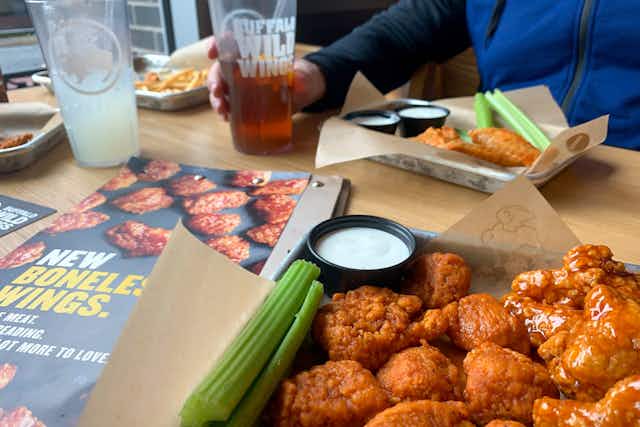 19 Red-Hot Buffalo Wild Wings Specials That'll Get You Free Wings card image