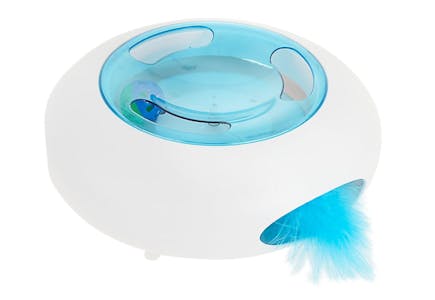 Whisker City Electronic Turntable Cat Toy