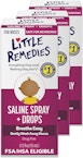 Little Remedies Saline Spray 3-Pack