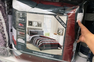 an 8-piece comforter set