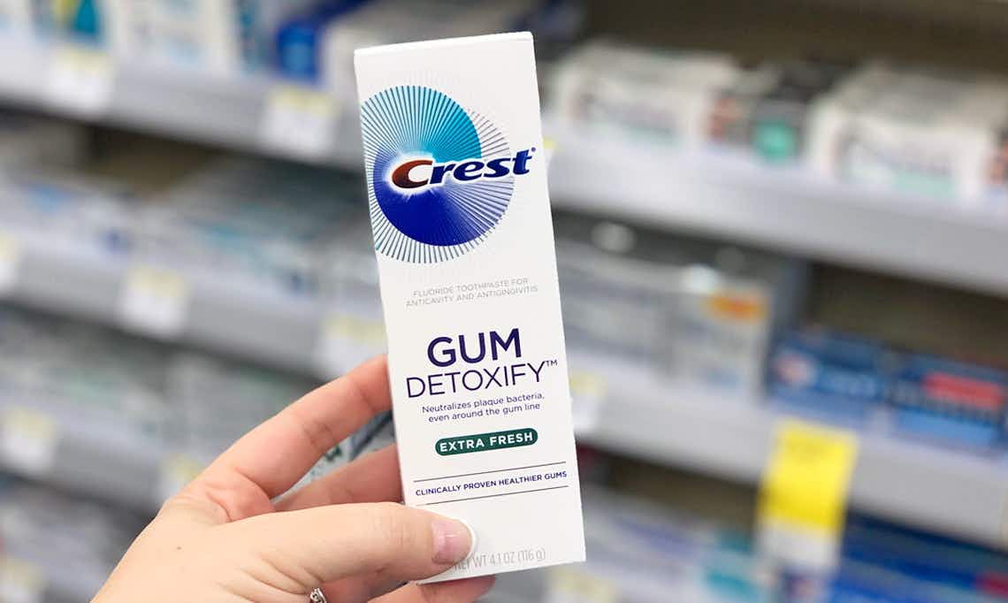 New Amazon Coupon for $4 Off Crest Toothpaste