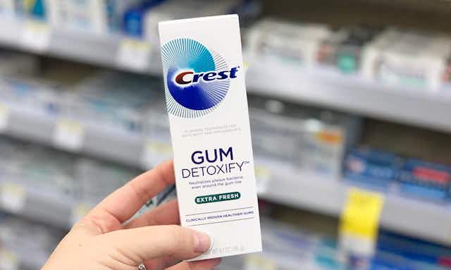 New Amazon Coupon for $4 Off Crest Toothpaste card image