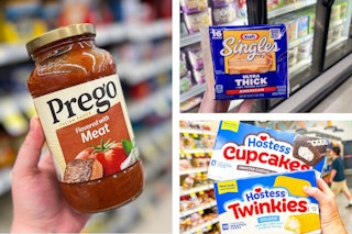 meijer prego, hostess, kraft on 3-photo collage