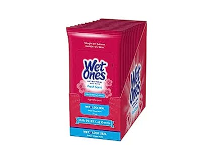 Wet Ones Hand Wipes 10-Pack