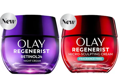 2 Olay Skincare Creams