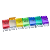 Weekly 7-Day Pill Planner