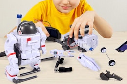 STEM Solar Robot Building Kit, Only $7.99 on Amazon card image