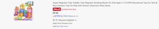 Amazon Magnetic Tile Building Blocks 2026 3