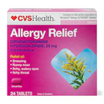 2 CVS Allergy Relief Tablet Boxes