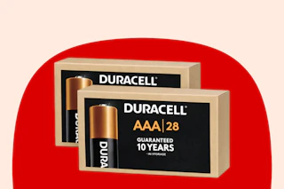 2 boxes of Duracell AAA batteries equaling 56 in total