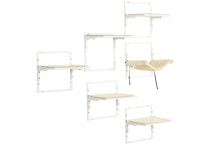 PawHut Modern Wall Shelves for Cats