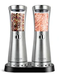Electric Salt and Pepper Grinder Set