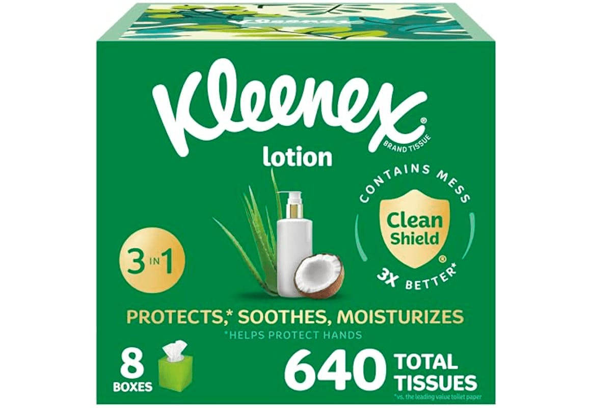Kleenex Lotion Tissues 8-Pack