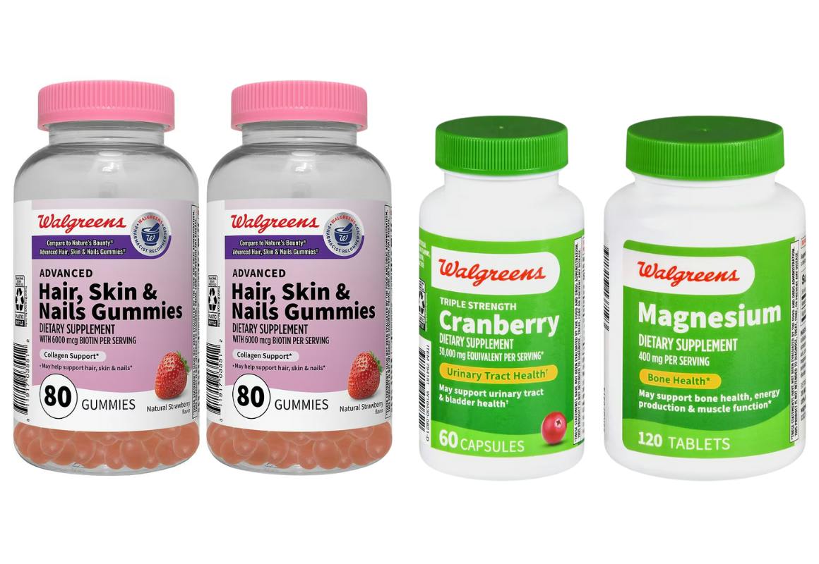 4 Walgreens Supplements