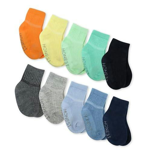 HonestBaby Baby Cozy Socks 10-Pack