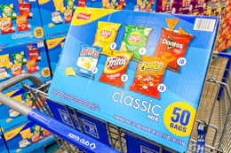 frito lay snacks in cart