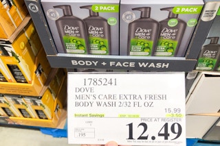 costco dove men body wash