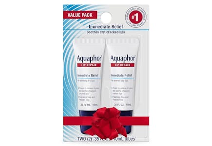 Aquaphor Lip Repair Ointment 2-Pack