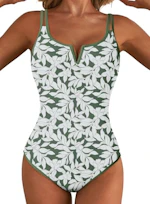 Women's V-Wire One-Piece Swimsuit