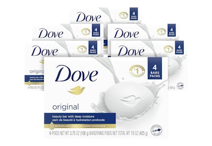 Dove Soap 6-Pack