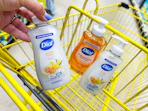 dial hand soap in shopping cart