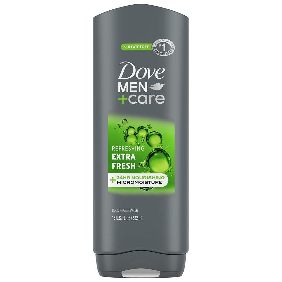 2 Dove Men+Care Body Washes