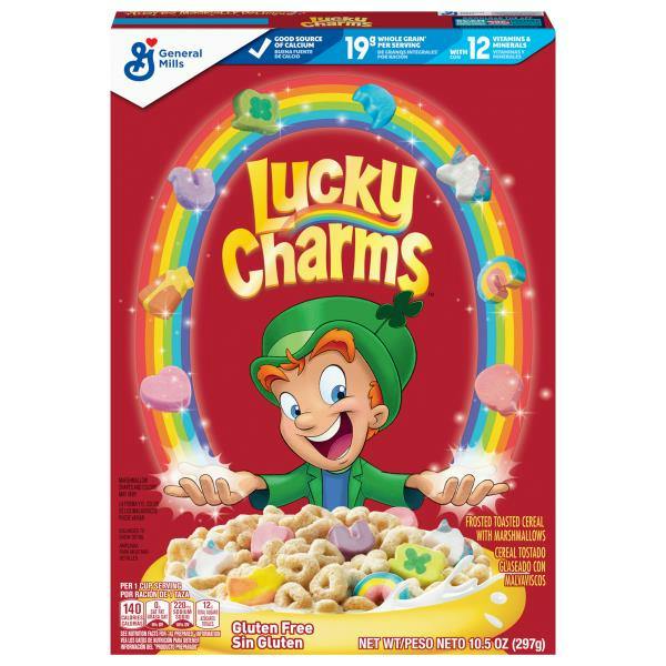  2 Lucky Charms Cereals