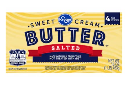 Kroger Butter Sticks