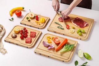 Bamboo Cutting Board Set B0FNMLTB2Z