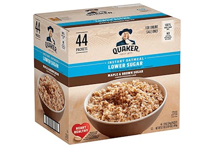 Quaker Lower Sugar Instant Oatmeal