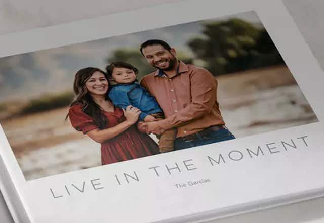 Shutterfly Custom Photo Books, Starting at $4.30 at Groupon card image