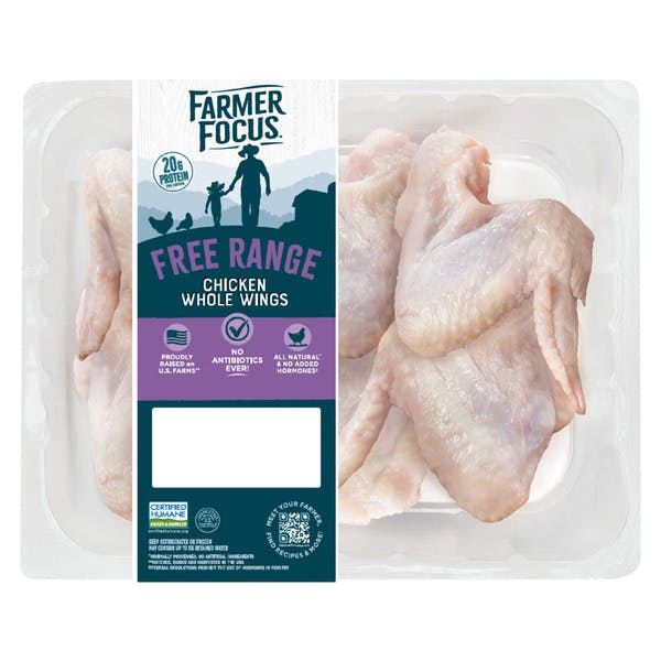 Farmer Focus Chicken Wings, per lb