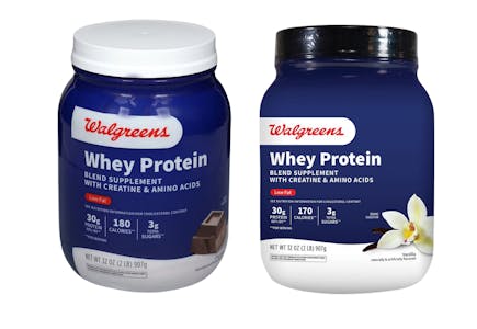 2 Walgreens Protein Powders