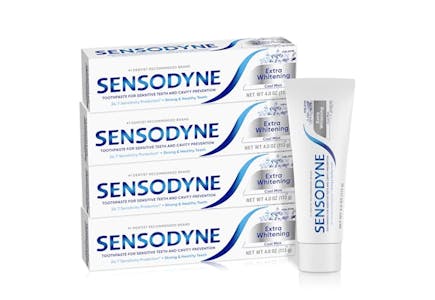Sensodyne Whitening Toothpaste 4-Pack