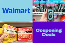 larabar protein bars and downy side by side walmart matchup 9/3/26