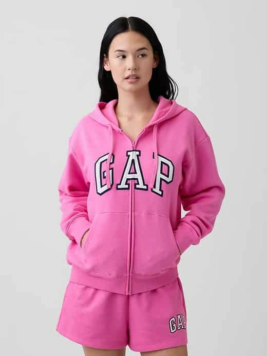 Gap Women's Logo Zip Hoodie