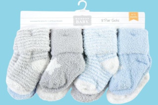 Amazon - Hudson Baby newborn terry socks