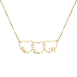 Personalized Heart Pendant Necklace