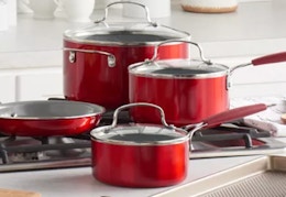 Food Network 10-Piece Cookware Set, Only $35.24 at Kohl's card image